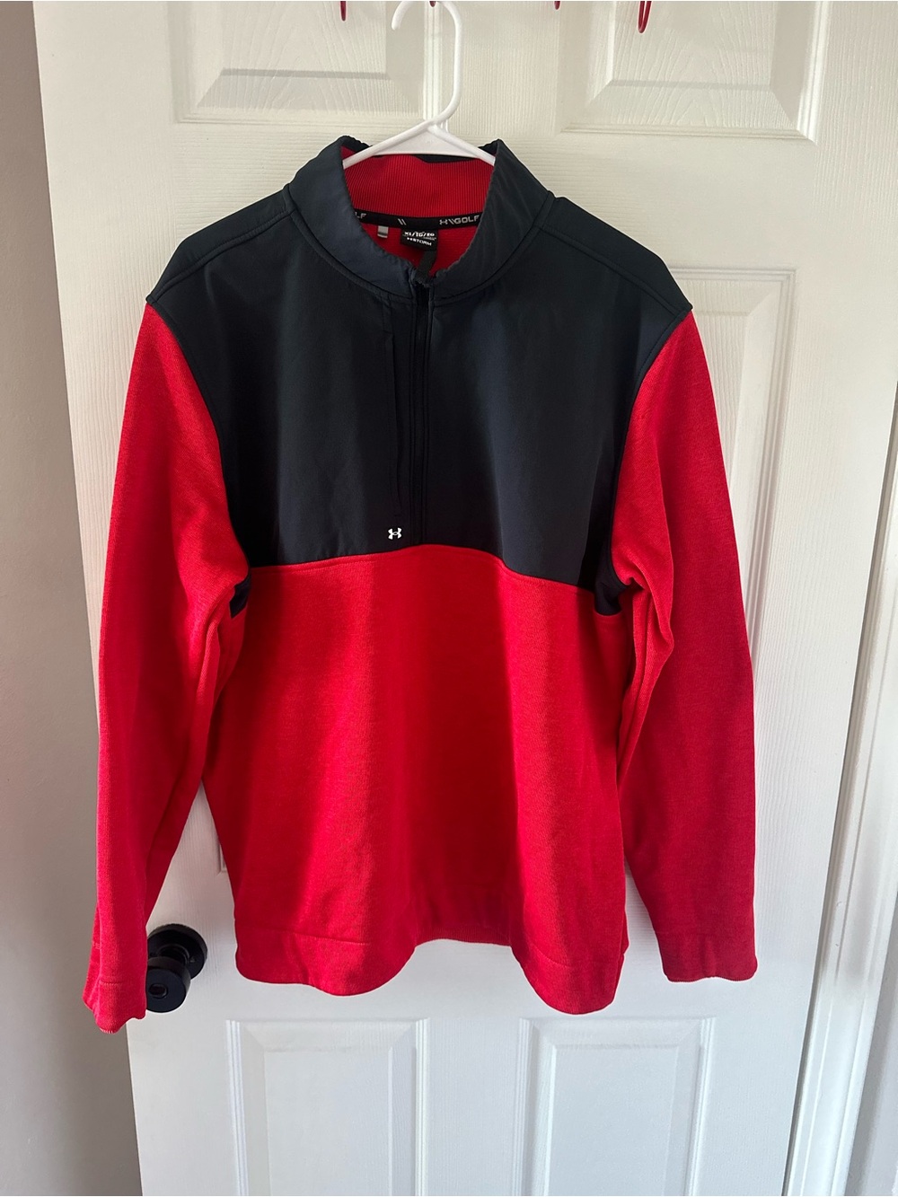 Men’s Jacket Under Armour Golf Sweater XL Half Zip Pullover